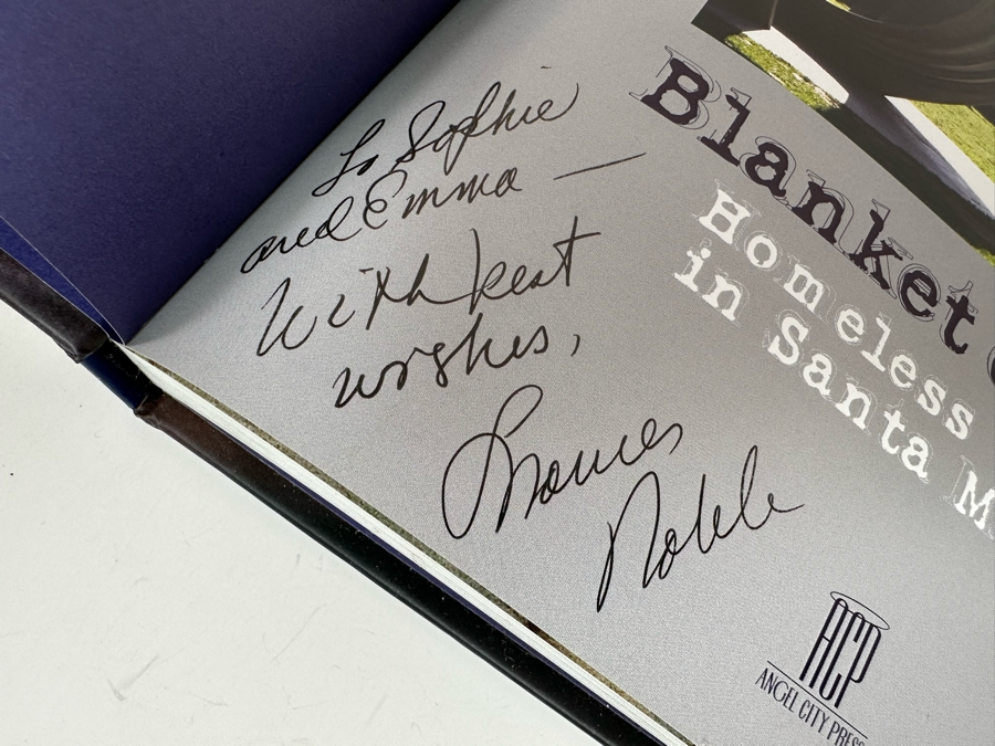 Signed Book Blanket Of Stars Homeless Women In Santa Monica Signed By Frances Noble [Photo 5]