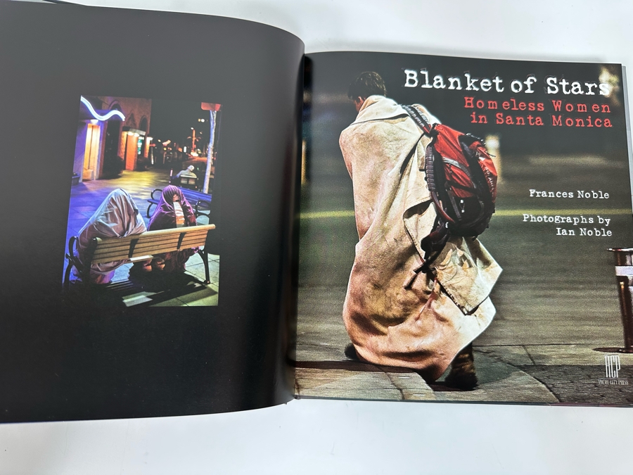 Signed Book Blanket Of Stars Homeless Women In Santa Monica Signed By Frances Noble [Photo 6]