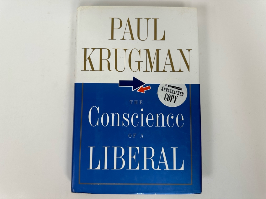 Signed Book The Conscience Of A Liberal Signed By Paul Krugman [Photo 2]