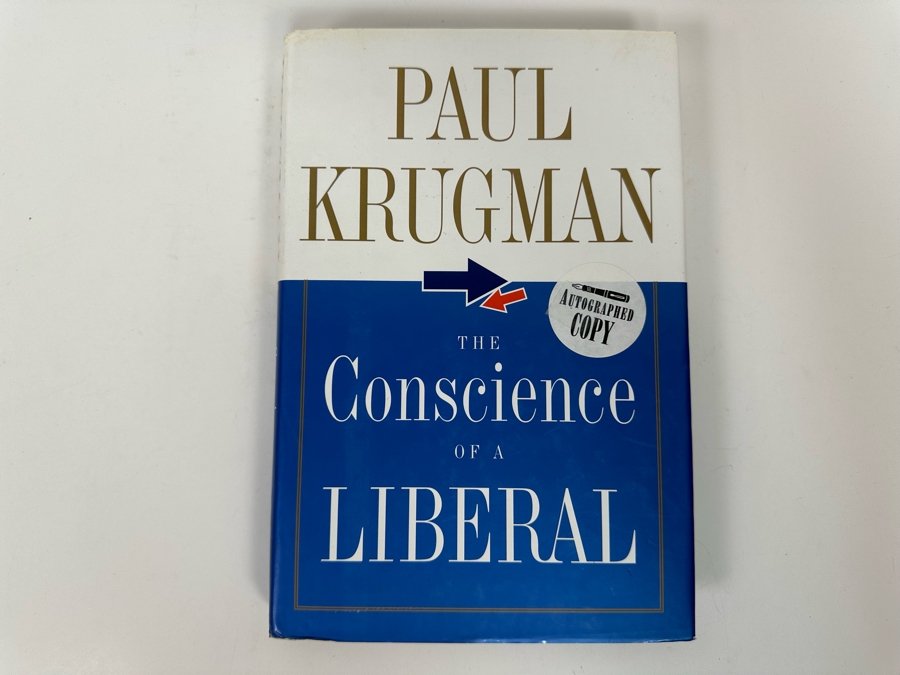 Signed Book The Conscience Of A Liberal Signed By Paul Krugman [Photo 3]