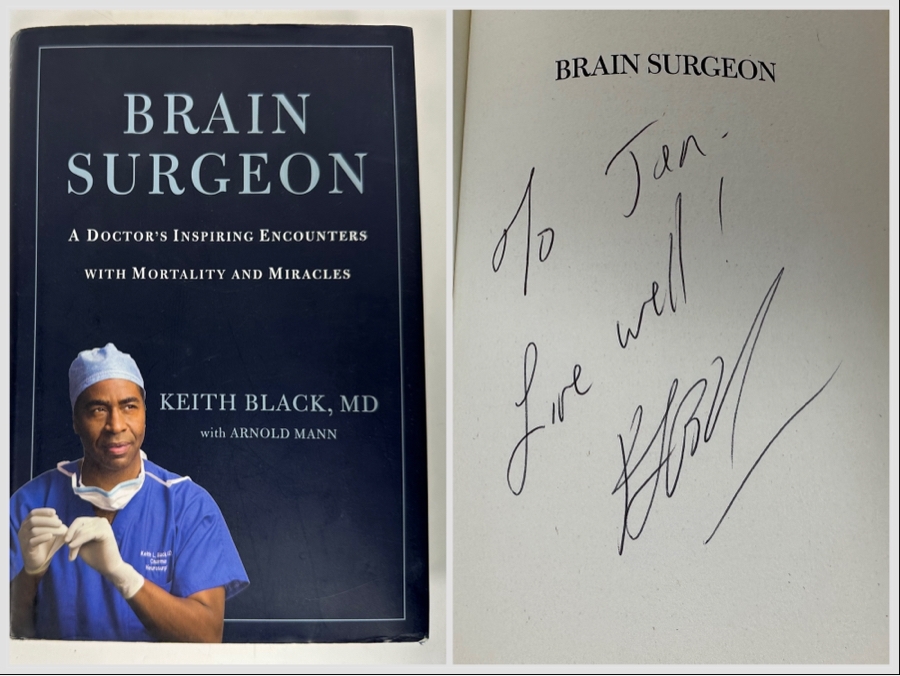 Signed Book Brain Surgeon By Keith Black, MD [Photo 1]