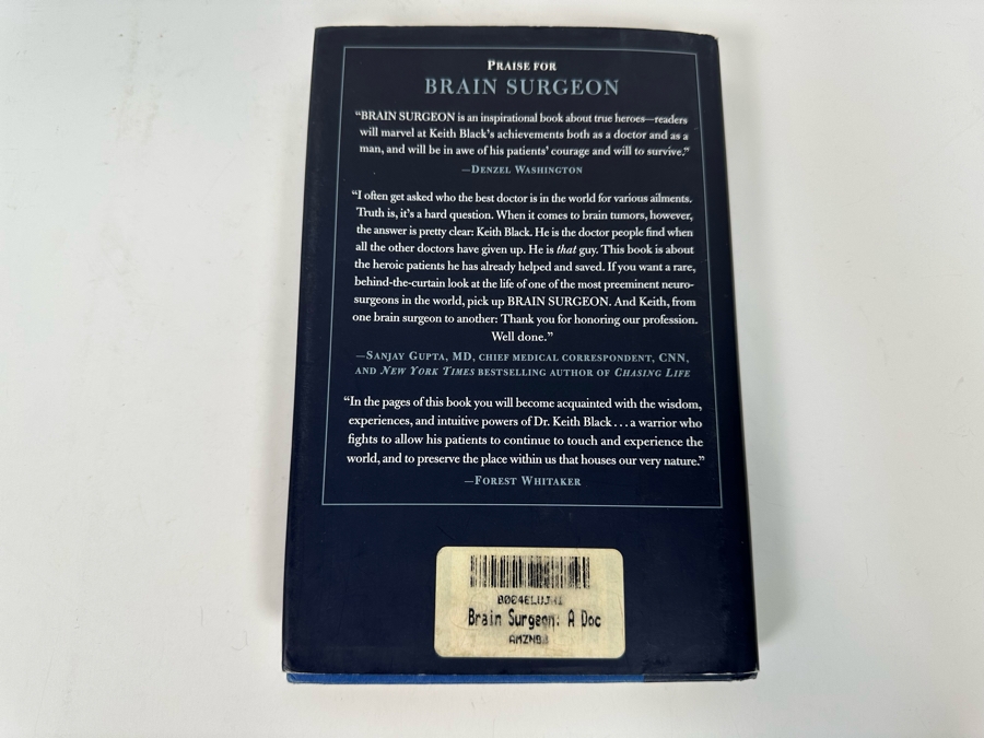 Signed Book Brain Surgeon By Keith Black, MD [Photo 5]