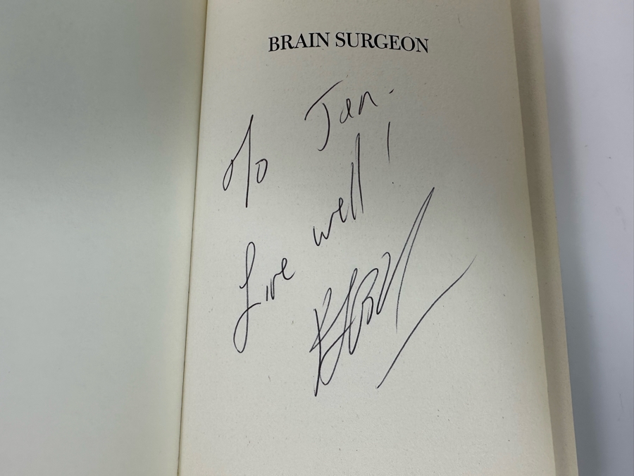 Signed Book Brain Surgeon By Keith Black, MD [Photo 3]