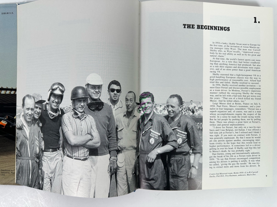 Signed First American Edition Book The Cobra-Ferrari Wars 1963-1965 Signed By Michael L. Shoen [Photo 8]