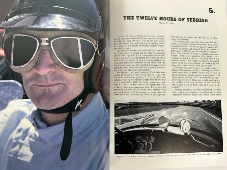 Signed First American Edition Book The Cobra-Ferrari Wars 1963-1965 Signed By Michael L. Shoen [Photo 16]