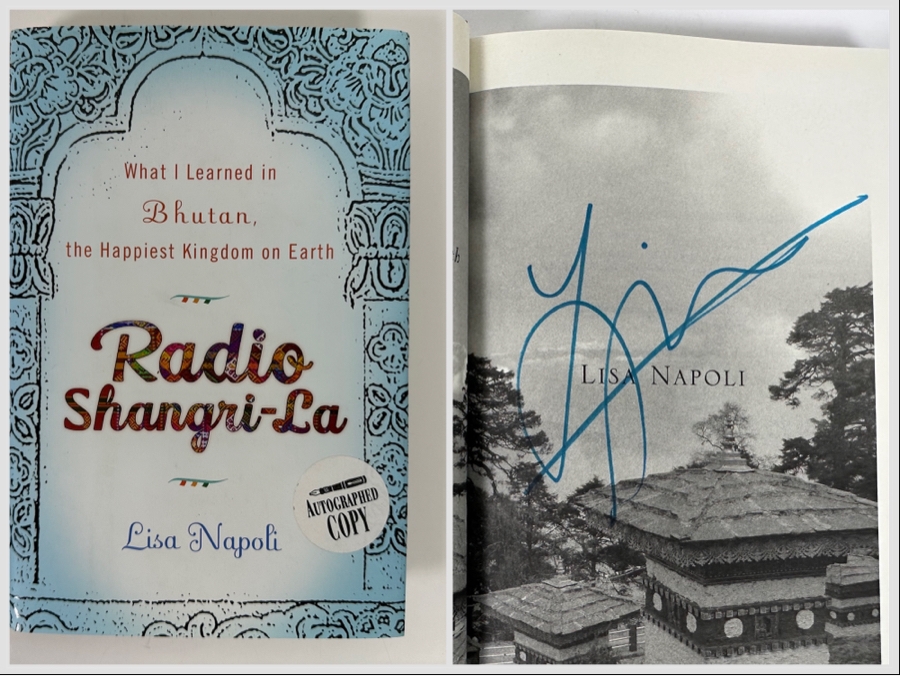 Signed Book Radio Shangri-La Signed By Lisa Napoli [Photo 1]
