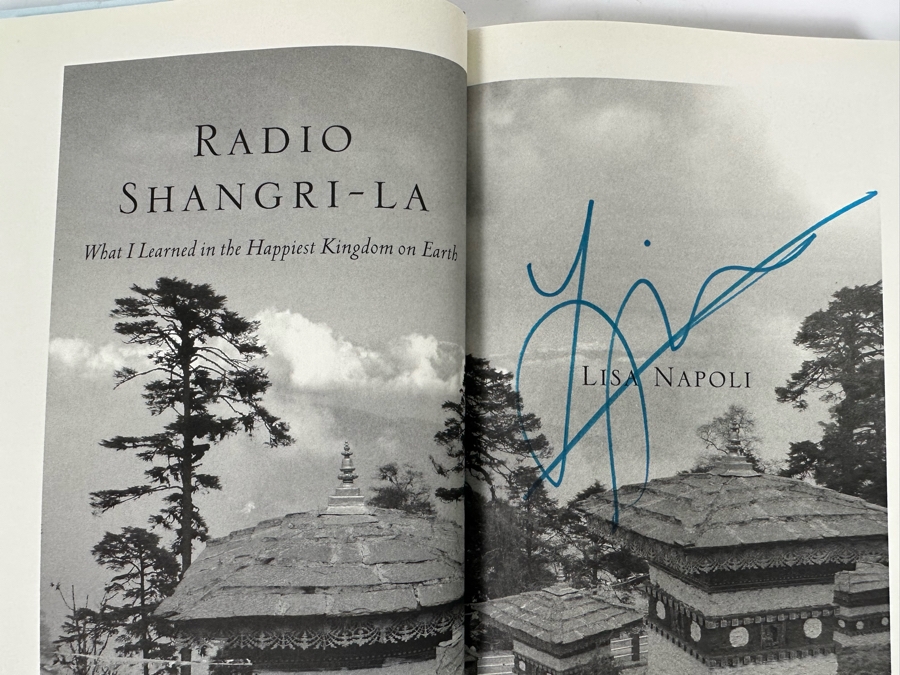 Signed Book Radio Shangri-La Signed By Lisa Napoli [Photo 4]