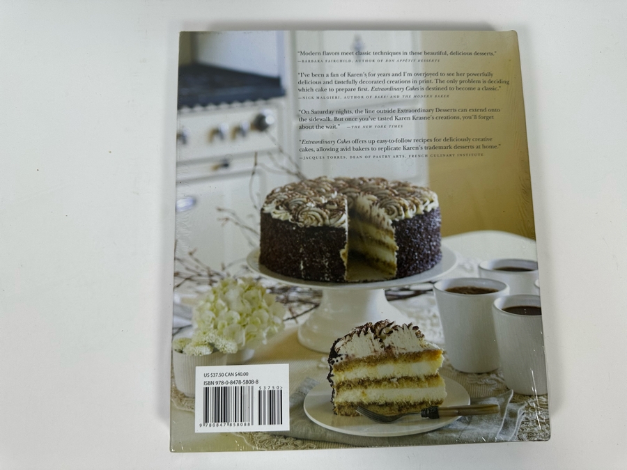 Sealed Book Extraordinary Cakes Recipes For Bold And Sophisticated