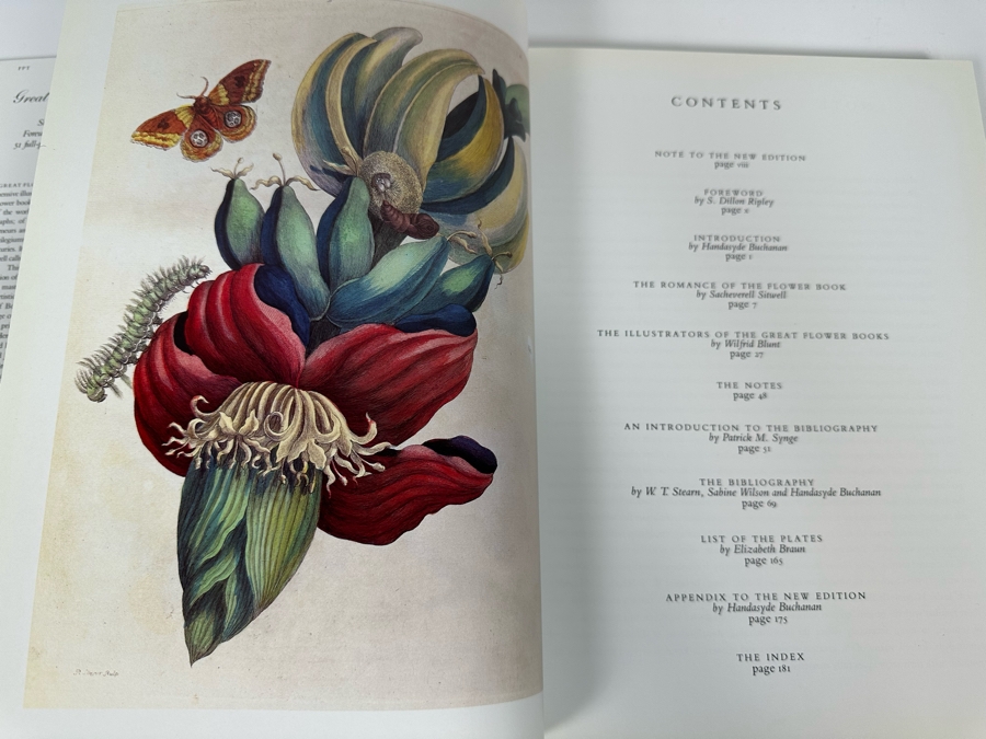 First Printing Book Great Flower Book 1700-1900 By Sacheverell Sitwell [Photo 7]