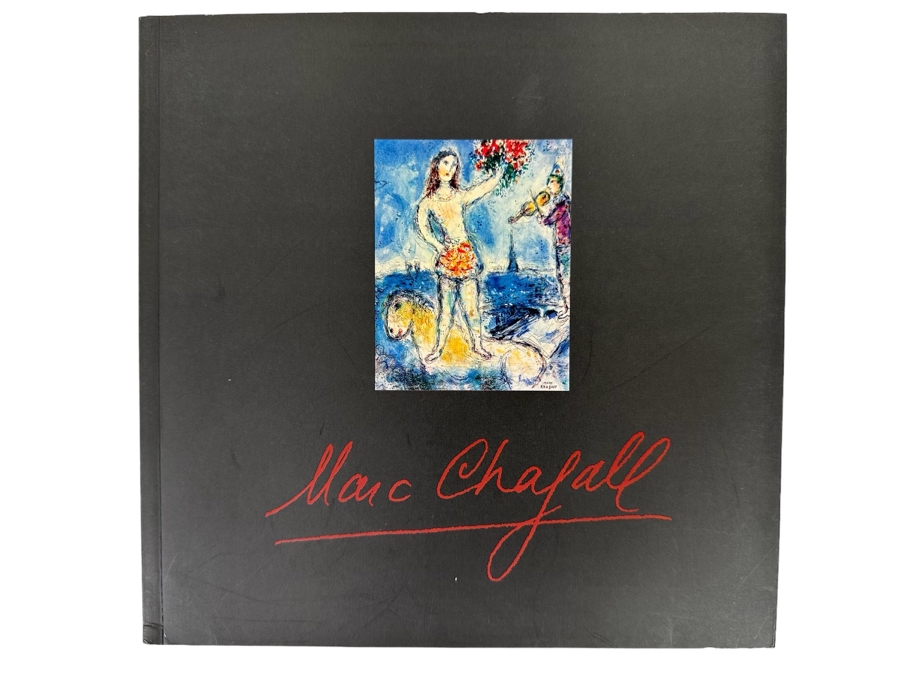Limited Edition Of 2,000 Marc Chagall Artwork Catalog Book From Timothy Yarger Fine Art Gallery