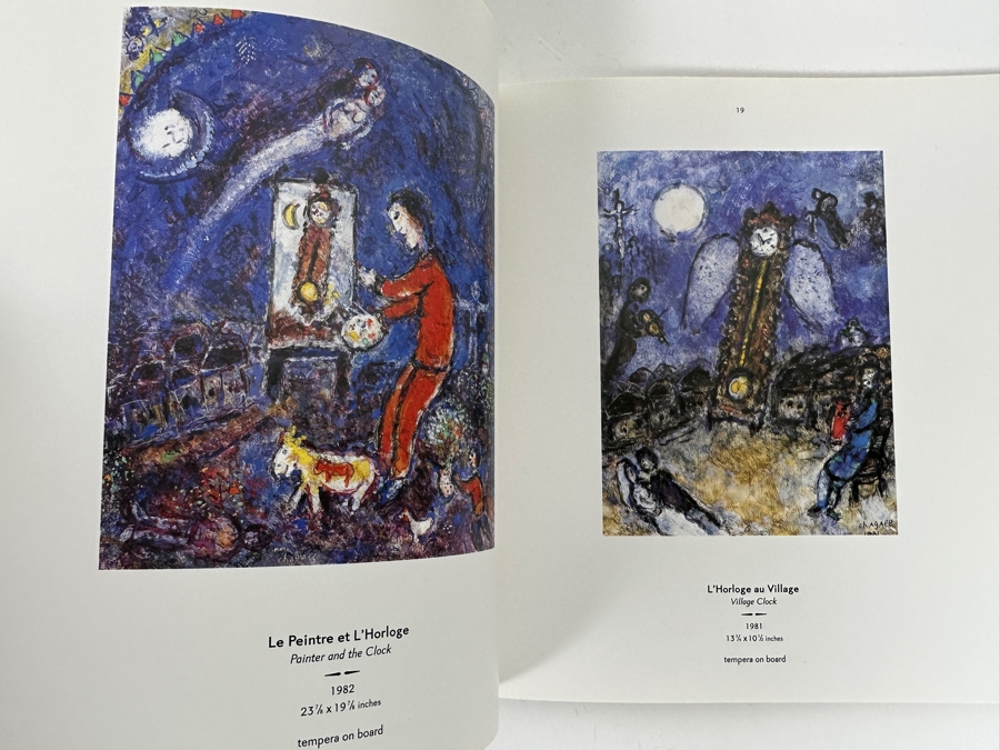 Limited Edition Of 2,000 Marc Chagall Artwork Catalog Book From Timothy Yarger Fine Art Gallery [Photo 11]