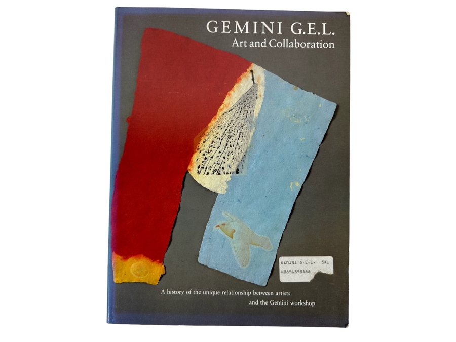 Gemini G.E.L. (Graphics Editions Limited) Art And Collaboration: A History Of The Unique Relationship Between Artist And The Gemini Workshop Book (Roy Lichtenstein, David Hockney, Ellsworth Kelly, Frank Stella) [Photo 1]