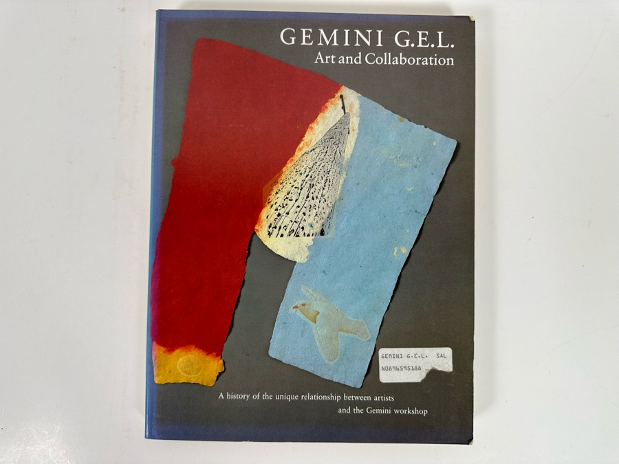 Gemini G.E.L. (Graphics Editions Limited) Art And Collaboration: A History Of The Unique Relationship Between Artist And The Gemini Workshop Book (Roy Lichtenstein, David Hockney, Ellsworth Kelly, Frank Stella) [Photo 2]