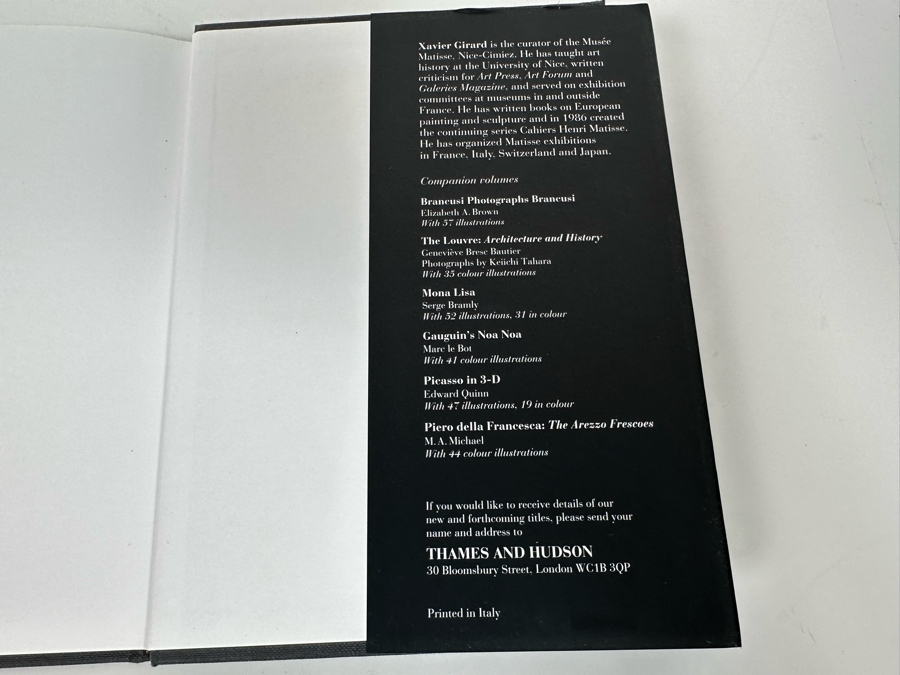 First Edition Book Matisse In Nice 1996 [Photo 10]