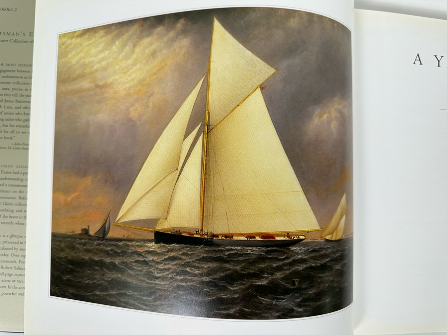 First Printing Book A Yachtsman’s Eye The Glen S. Foster Collection Of Marine Paintings Retails $75 [Photo 5]