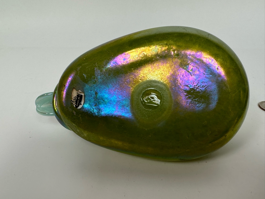 Glass Eye Studio Duck Figurine Seattle WA 7W X 4D X 3.5H [Photo 7]