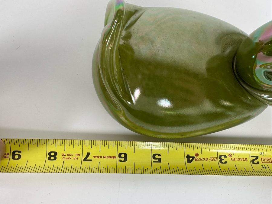 Glass Eye Studio Duck Figurine Seattle WA 7W X 4D X 3.5H [Photo 10]