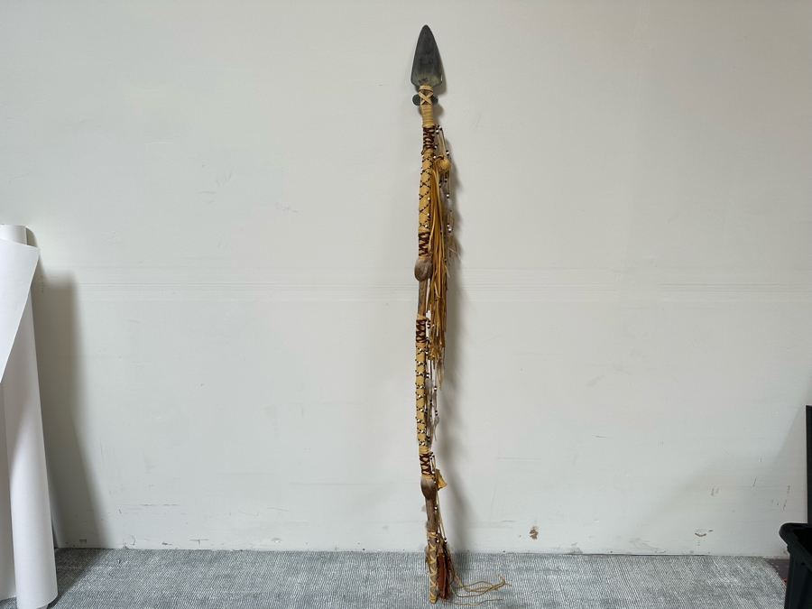 Hand Crafted War Lance Saguaro Cactus Spear 79”L [Photo 5]