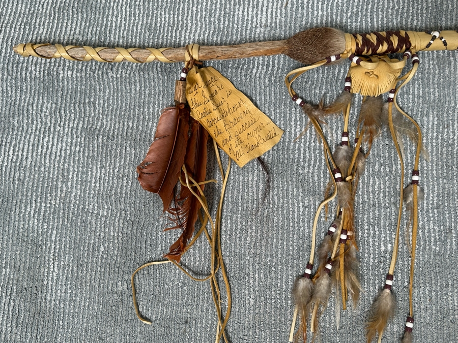 Hand Crafted War Lance Saguaro Cactus Spear 79”L [Photo 21]