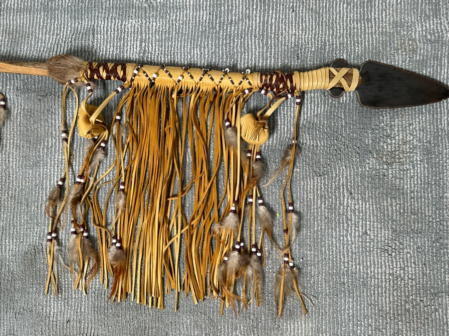 Hand Crafted War Lance Saguaro Cactus Spear 79”L [Photo 19]