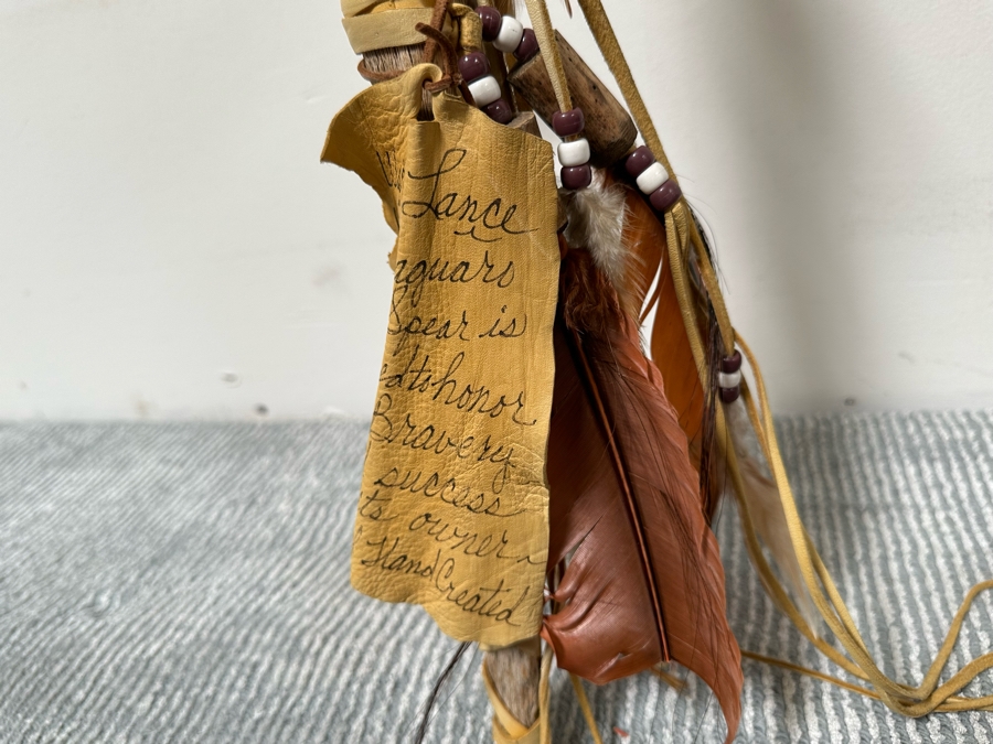 Hand Crafted War Lance Saguaro Cactus Spear 79”L [Photo 15]