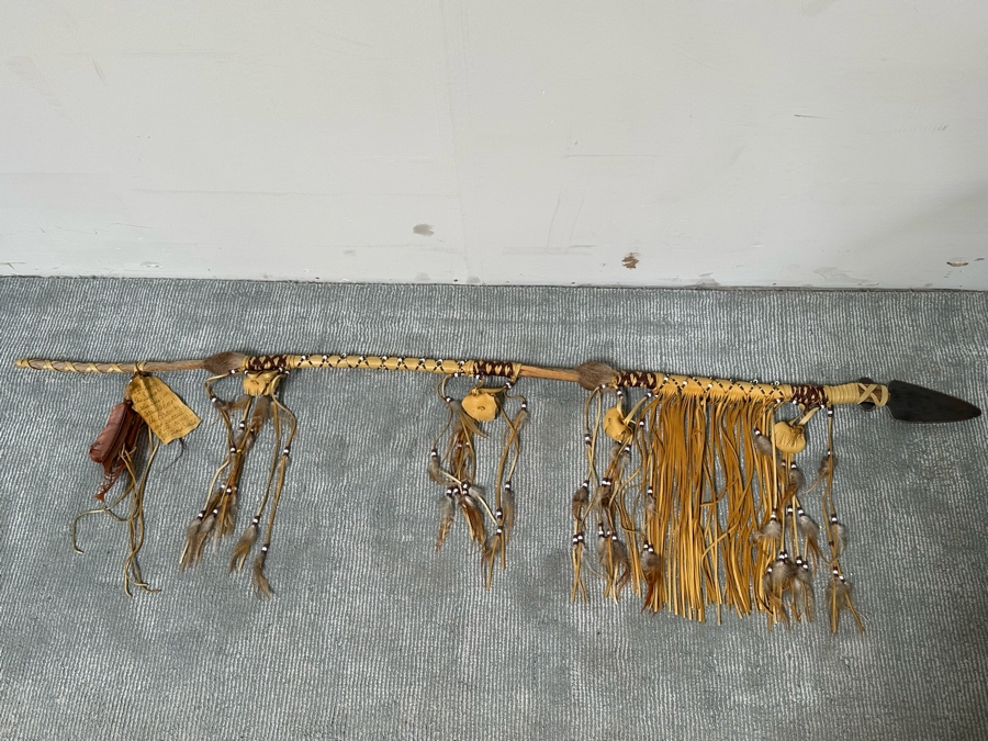 Hand Crafted War Lance Saguaro Cactus Spear 79”L [Photo 18]