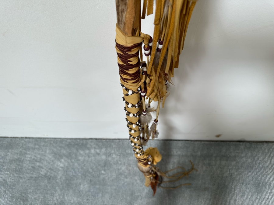 Hand Crafted War Lance Saguaro Cactus Spear 79”L [Photo 11]