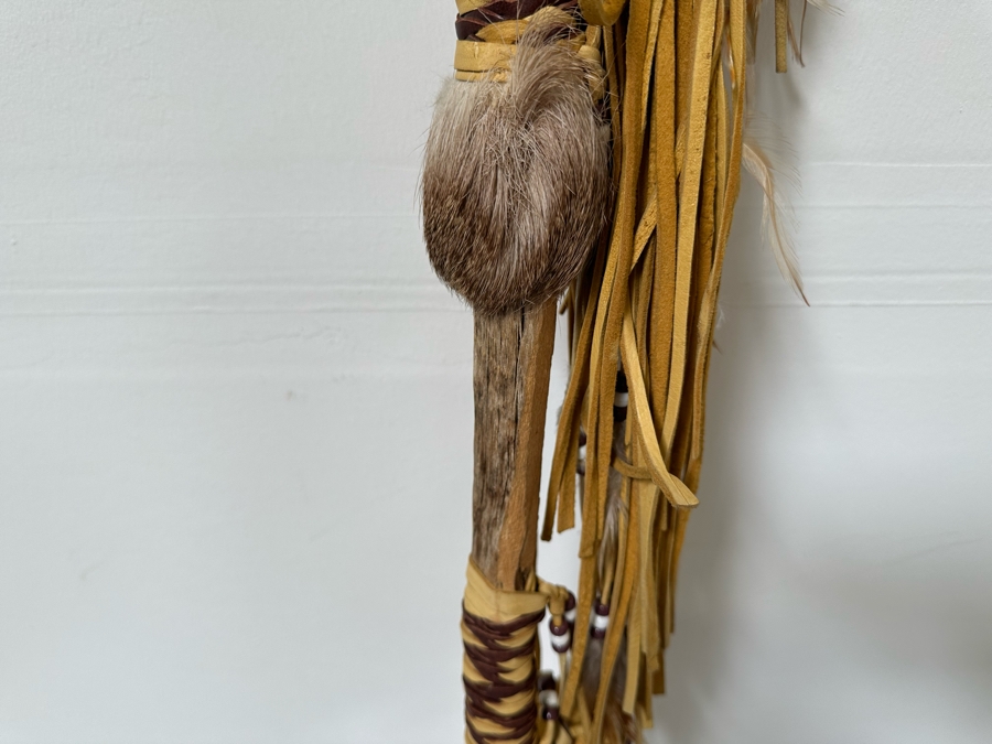 Hand Crafted War Lance Saguaro Cactus Spear 79”L [Photo 9]