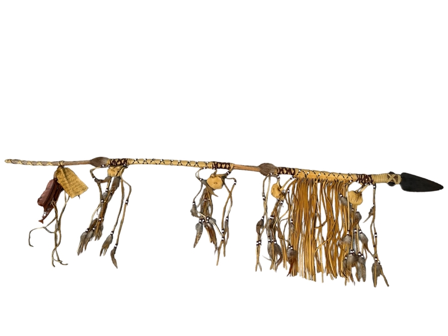 Hand Crafted War Lance Saguaro Cactus Spear 79”L [Photo 4]