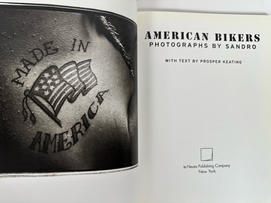 First Edition Book American Bikers Photographs By Sandro By Te Neues [Photo 4]