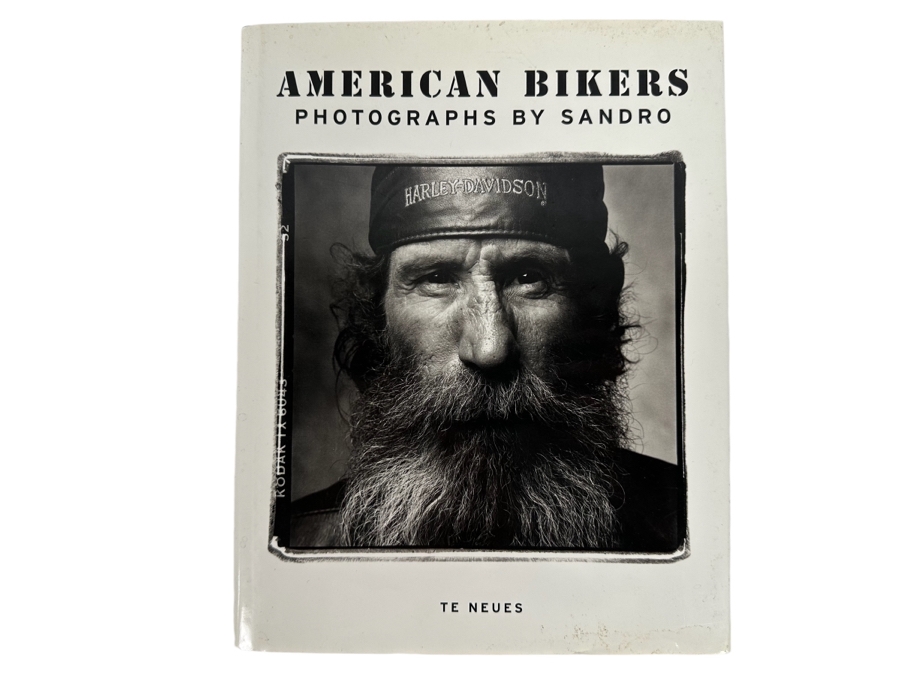 First Edition Book American Bikers Photographs By Sandro By Te Neues