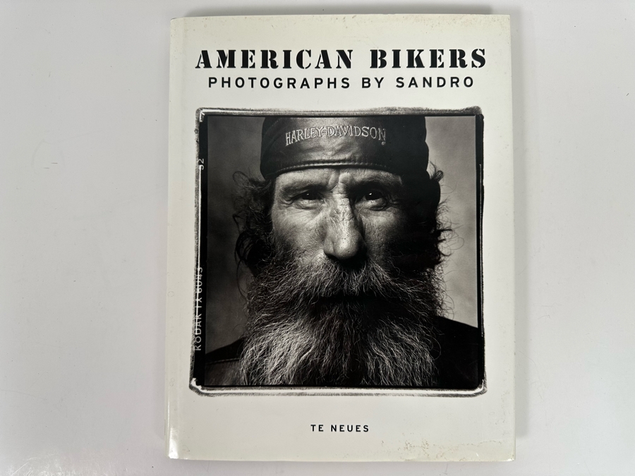 First Edition Book American Bikers Photographs By Sandro By Te Neues [Photo 2]