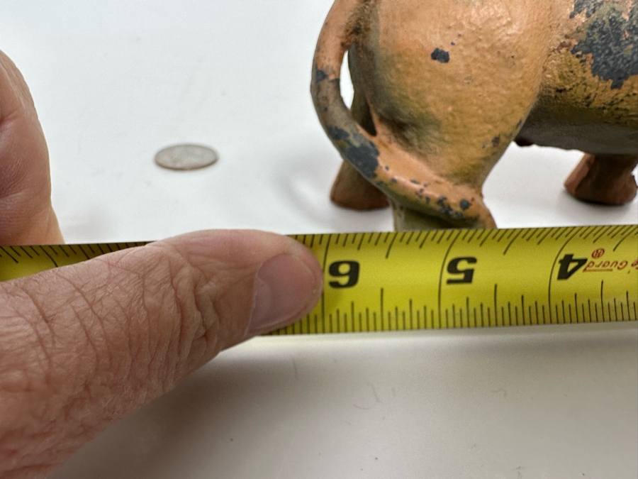 Vintage Cast Iron Lion 6W X 4.5H [Photo 9]