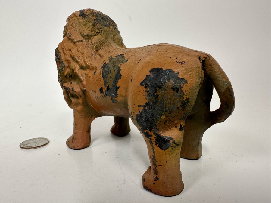 Vintage Cast Iron Lion 6W X 4.5H [Photo 7]