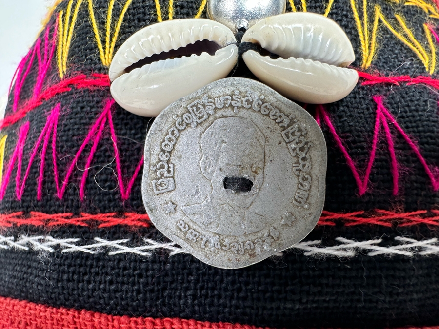 Vintage Akha Hill Tribe Headdress From Thailand [Photo 6]