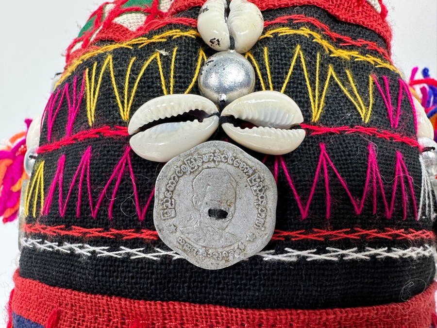 Vintage Akha Hill Tribe Headdress From Thailand [Photo 5]