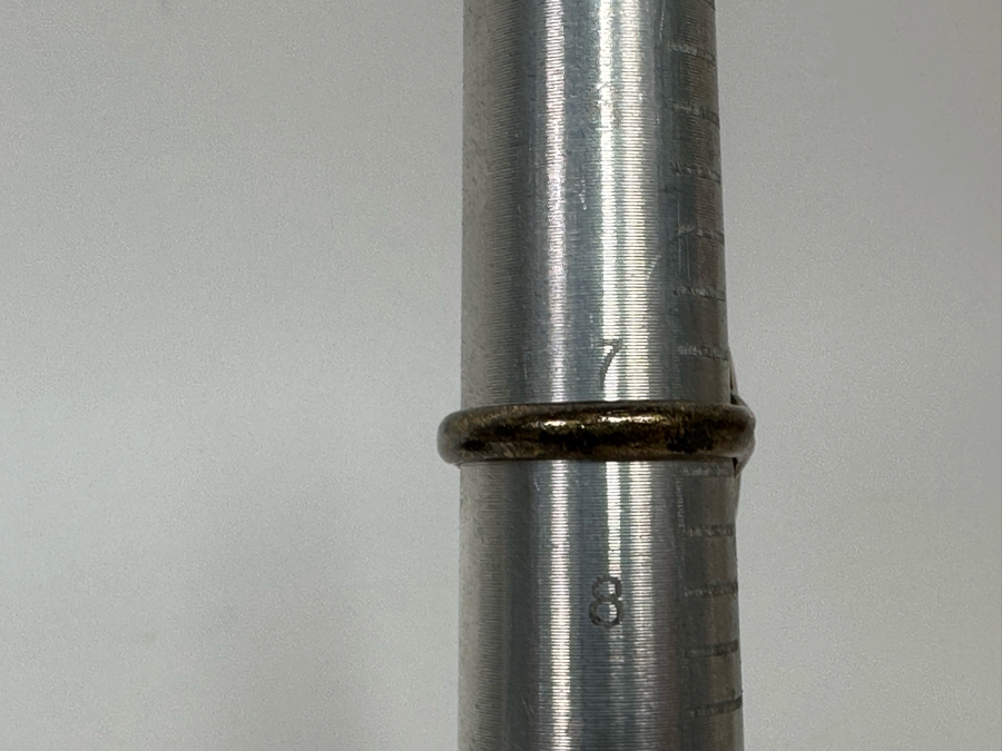 Vintage Birmingham English Sterling Silver Ring Hallmarked MVA Size 7 1/4 10.1g [Photo 18]