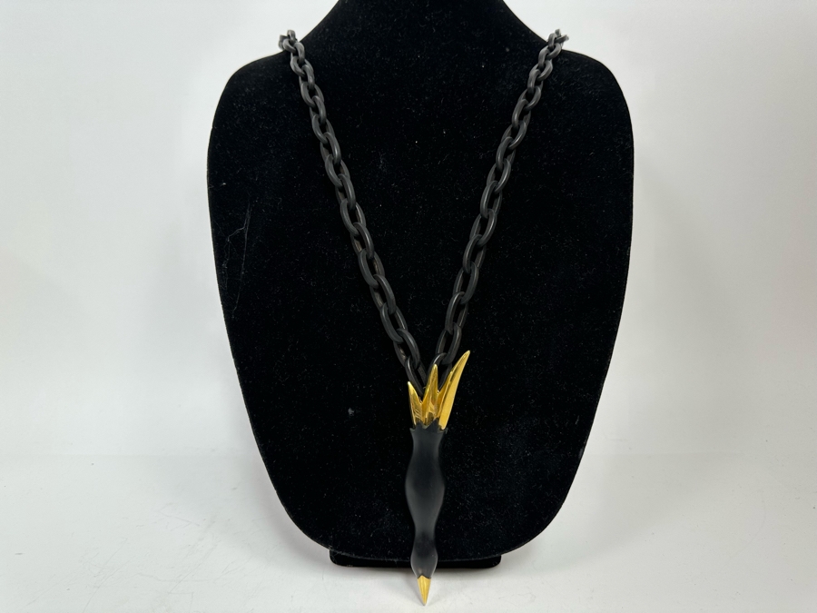 New Maiyet Horn Diving Bird Pendant 34' Necklace [Photo 2]