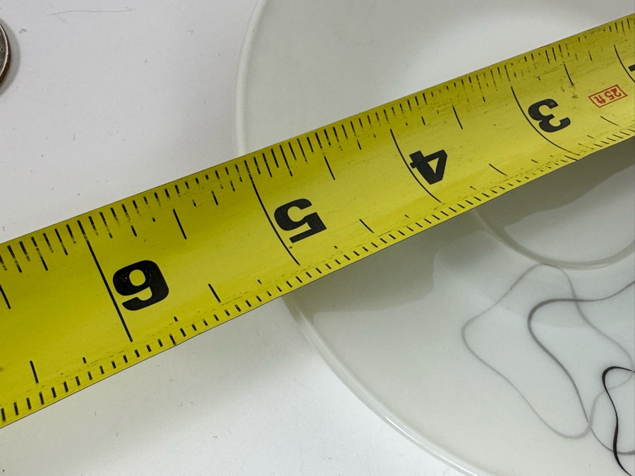 Raymond Lowry For Rosenthal Mid-Century (6) Cups And Saucers Linear Pattern 5W X 2.5H [Photo 9]