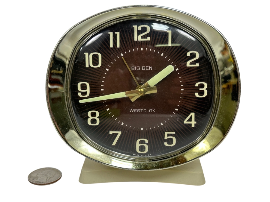 Vintage Westclox Big Ben Alarm Clock 5W X 4.5H