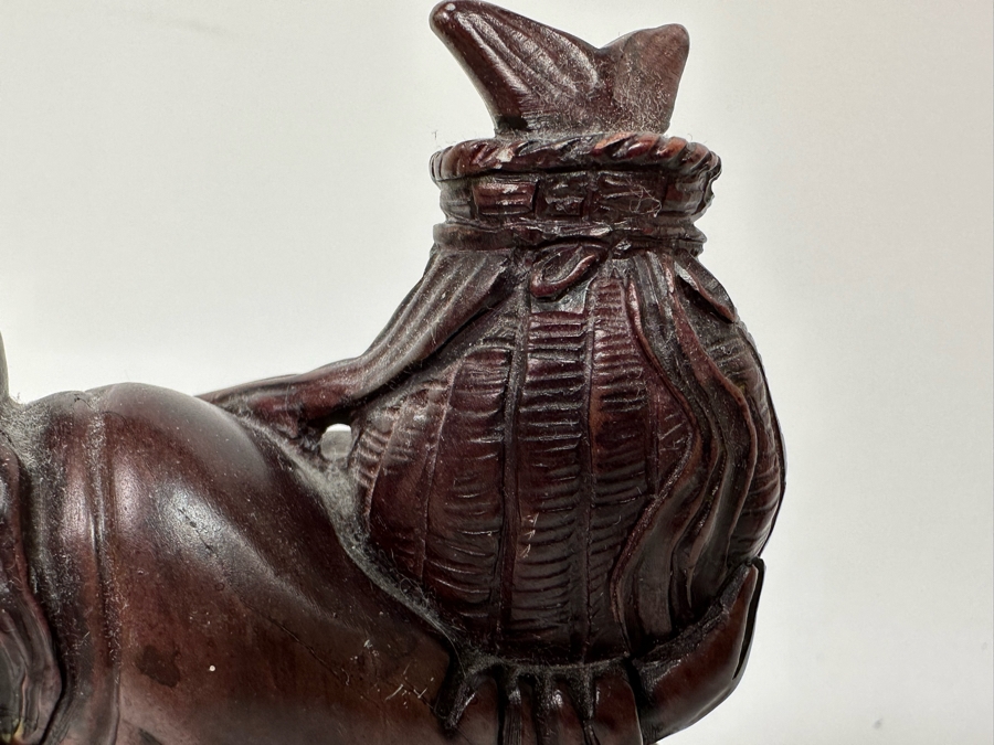 Vintage Chinese Carved Stone Figurine 5W X 3D X 7H [Photo 11]