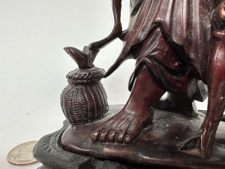 Vintage Chinese Carved Stone Figurine 5W X 3D X 7H [Photo 12]