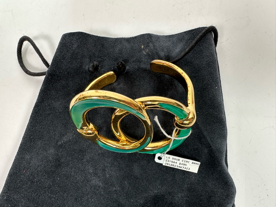 New Maiyet Large Double Circle Bracelet With Tags Retails $495 [Photo 11]