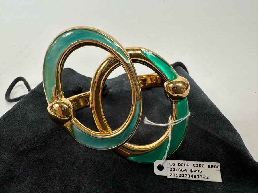 New Maiyet Large Double Circle Bracelet With Tags Retails $495 [Photo 10]