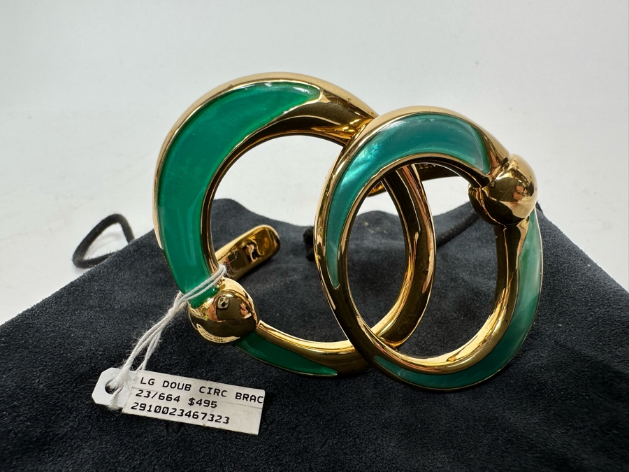 New Maiyet Large Double Circle Bracelet With Tags Retails $495 [Photo 2]