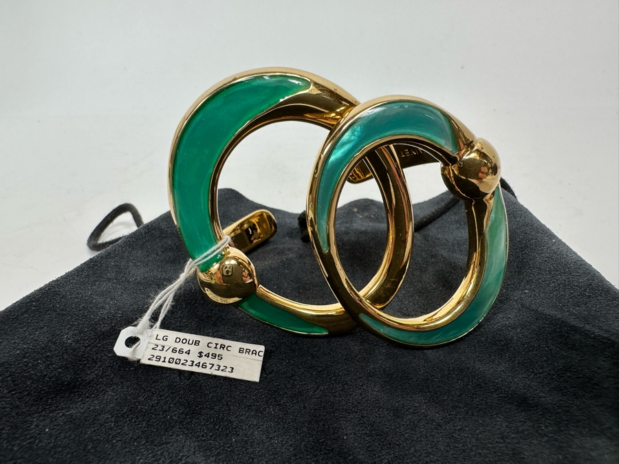 New Maiyet Large Double Circle Bracelet With Tags Retails $495 [Photo 3]
