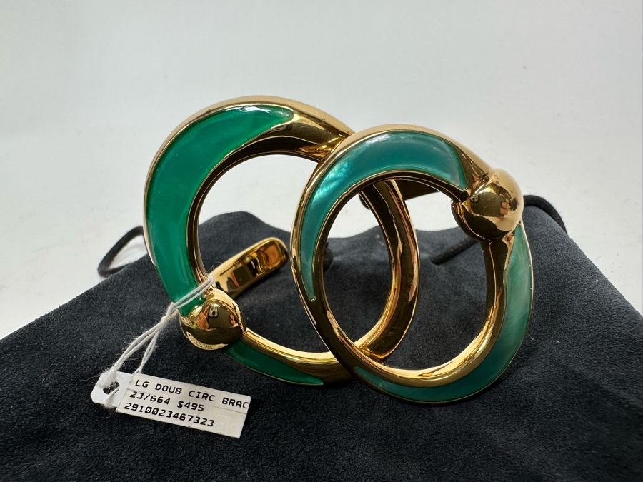 New Maiyet Large Double Circle Bracelet With Tags Retails $495 [Photo 4]
