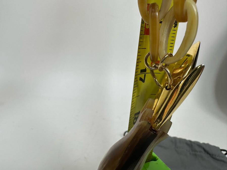 New Maiyet Horn Diving Bird Pendant 34' Necklace [Photo 13]