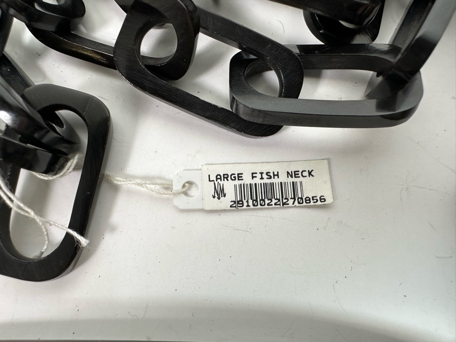 New Maiyet Large Fish Neck Pendant 42” Necklace With Tags Retails $995 [Photo 9]