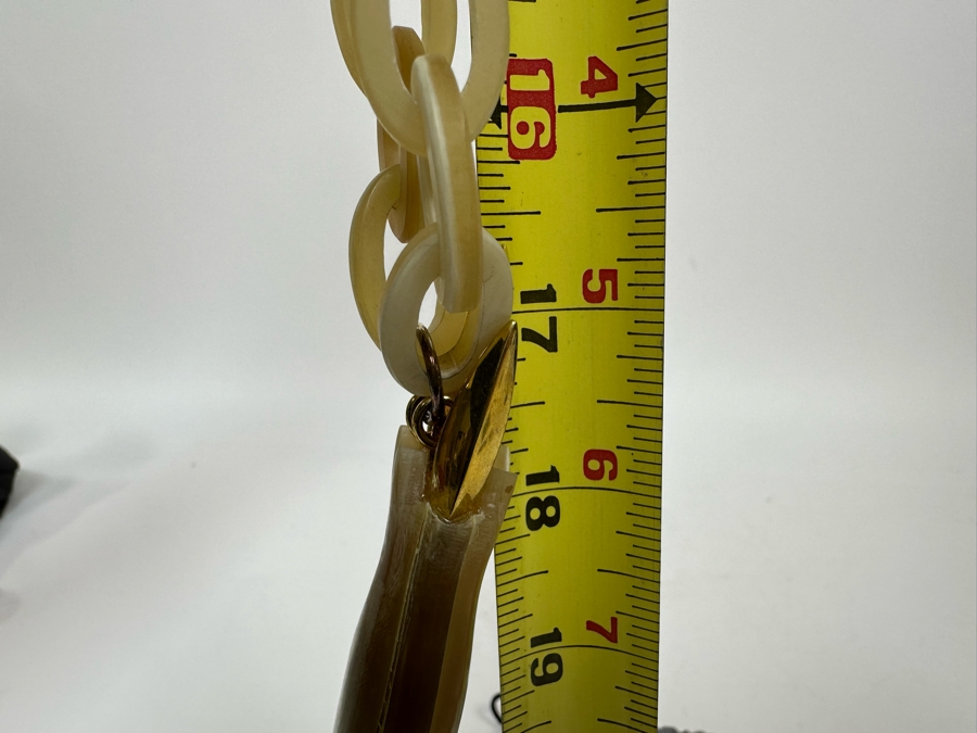 New Maiyet Horn Diving Bird Pendant 34' Necklace [Photo 7]